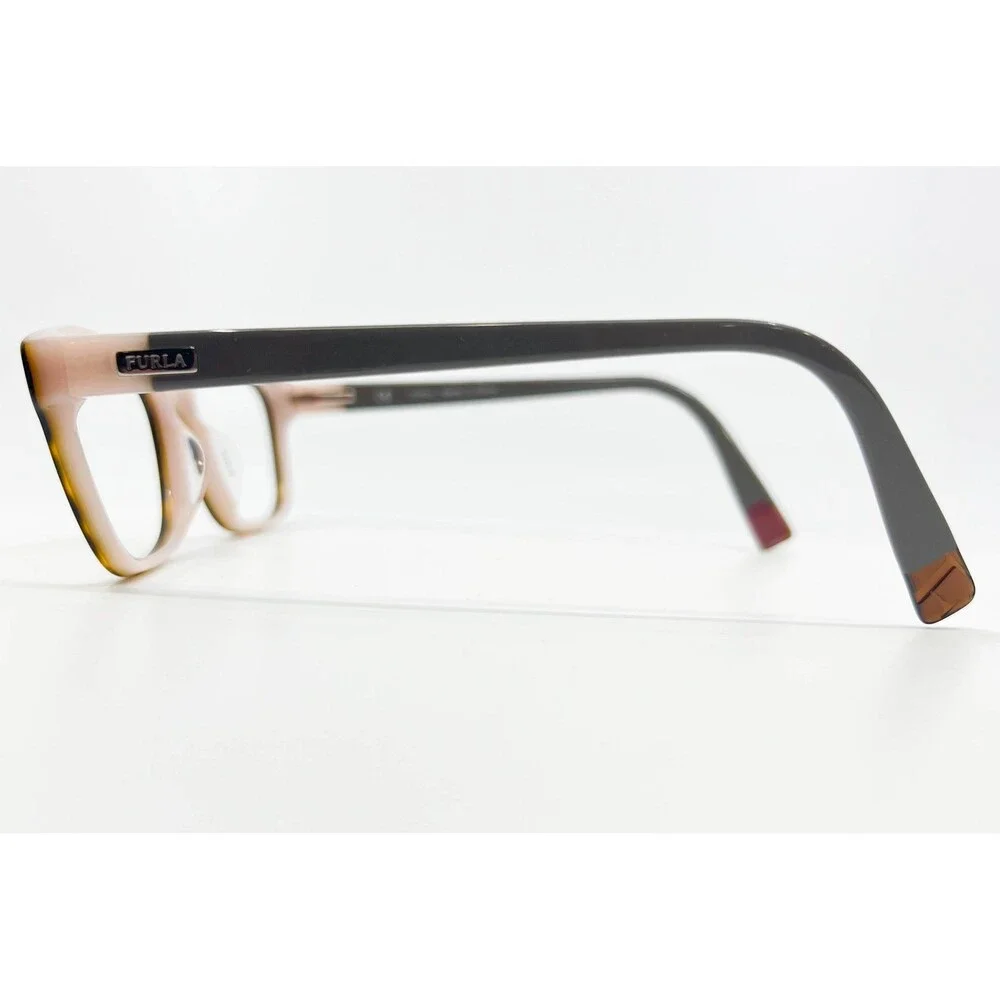 Furla Eyeglasses Womens Brown Tortoise Tate VU4943K 01GQ 140